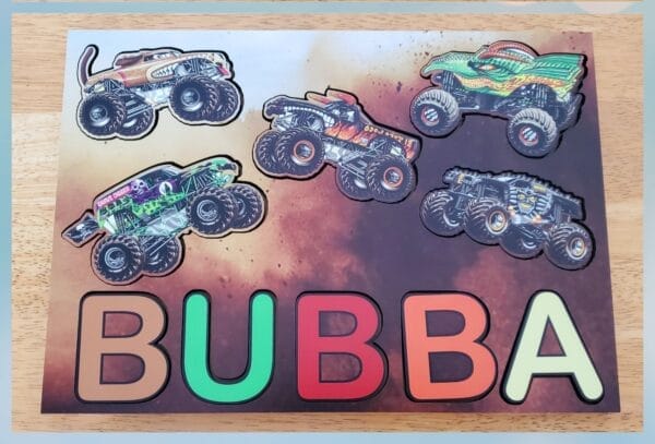 Monster Trucks Puzzle