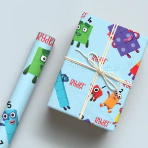 Numberblocks Wrapping Paper