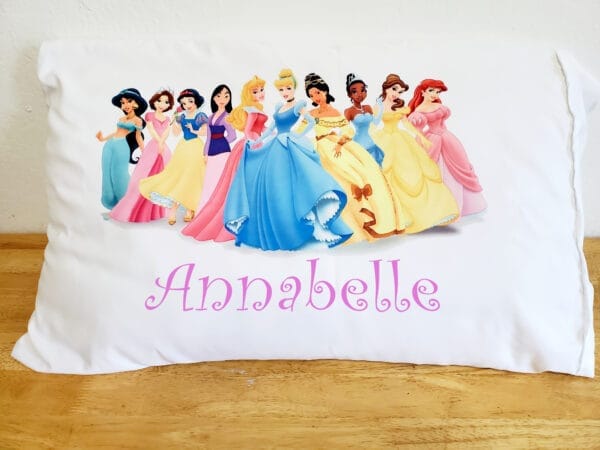 Princesses Pillow Case