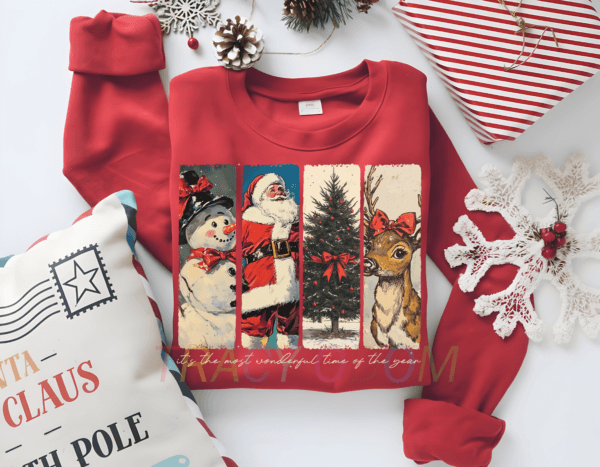 Red – wonderful time Sweatshirt