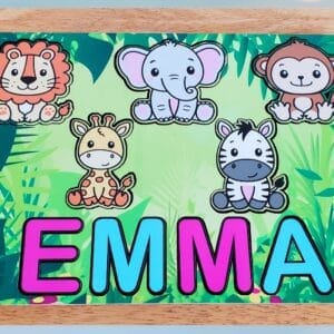 Safari Animals Puzzle
