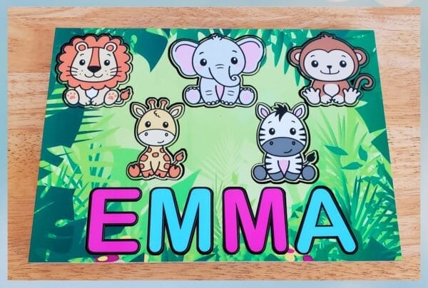 Safari Animals Puzzle