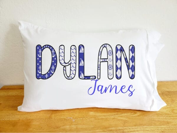Sailing Pillow Case