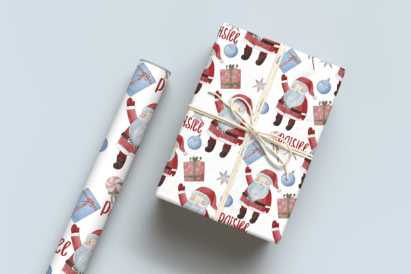 Santa & Presents Wrapping Paper