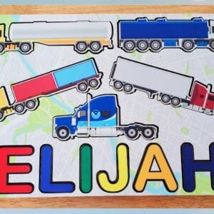 Semi Trucks Puzzle