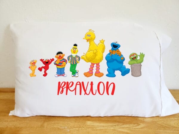 Sesame Street Pillow Case