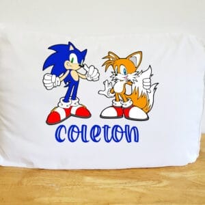 Sonic and Tales Pillow Case