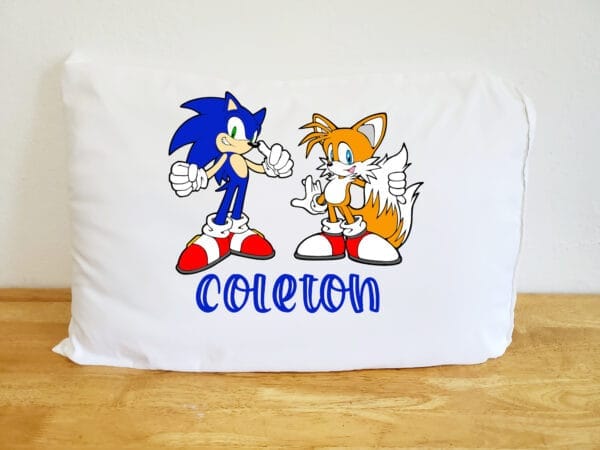 Sonic and Tales Pillow Case