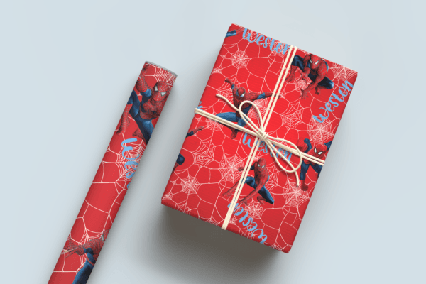 Spiderman Wrapping Paper