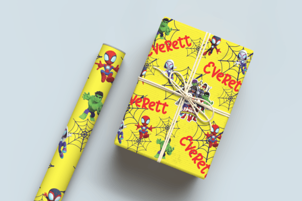 Spidey and Friends Wrapping Paper