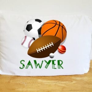 Sports Pillow Case