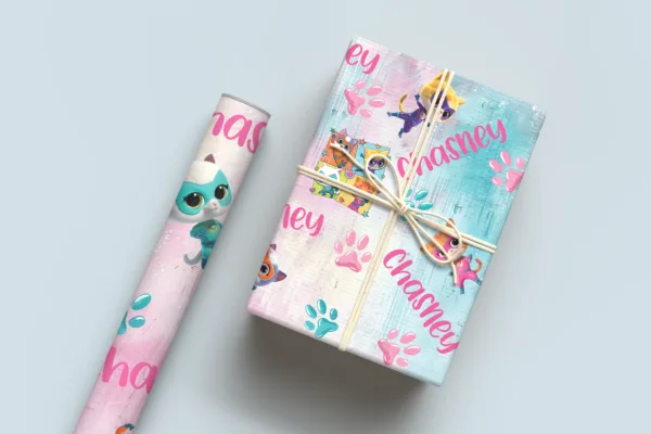 Super Kitties Wrapping Paper