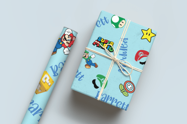 Super Mario Wrapping Paper