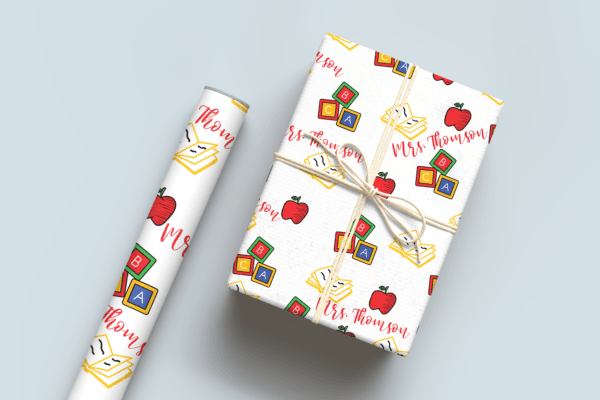 Teacher Wrapping Paper