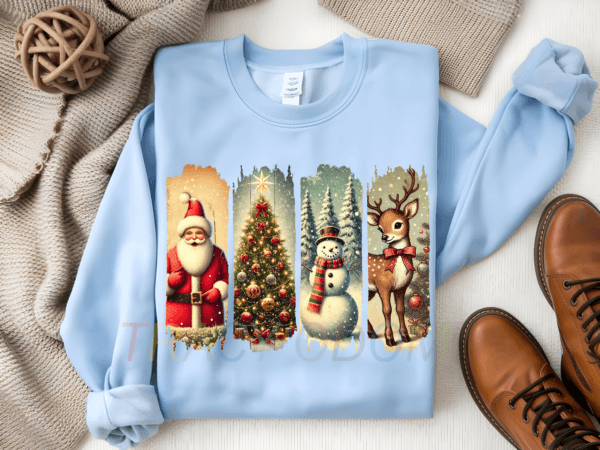 The 4 – Santa First Sweatshirt