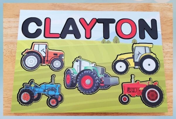 Tractors Puzzle