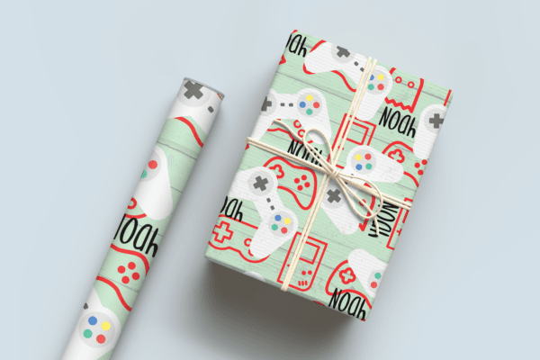 Video Game Wrapping Paper
