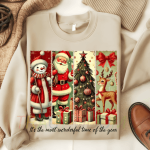 Wonderfull time – red Sweatshirt