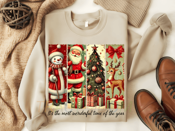 Wonderfull time – red Sweatshirt