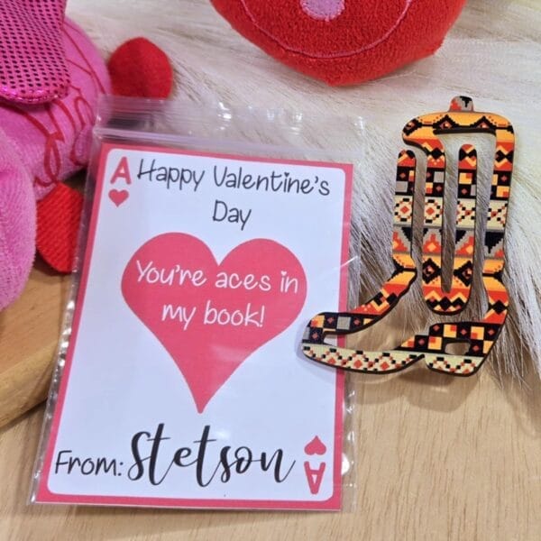 Boot Bookmark/ Card Holder