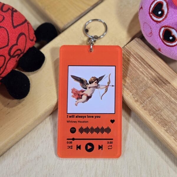 Music Player Keychain/ Bag Tag - Image 3
