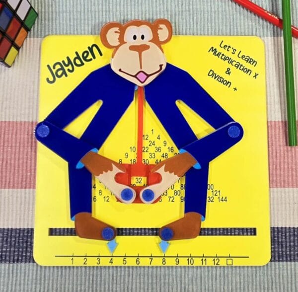 Monkey Multiply and Divide Slider