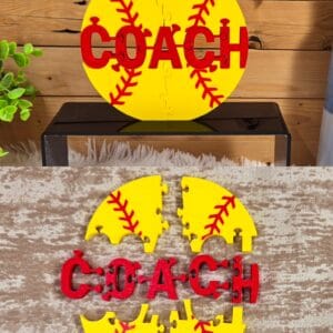 Softball Standing Puzzle