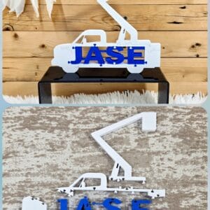 Bucket Truck Standing Puzzle