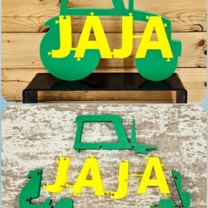 Tractor Standing Puzzle
