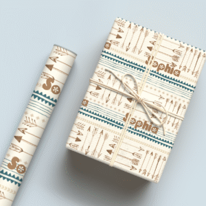Boho Arrow Wrapping Paper