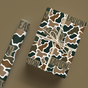 Camo Wrapping Paper
