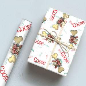 Christmas Bone Wrapping Paper