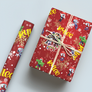Christmas Spidey and Friends Wrapping Paper