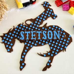 Bronc Rider Build Plate