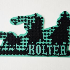 Team Roping Build Plate